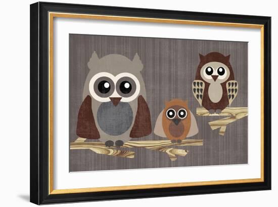 Owls-Erin Clark-Framed Giclee Print