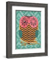 Owltastic-Ashley Sta Teresa-Framed Art Print