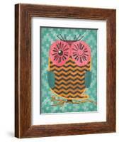 Owltastic-Ashley Sta Teresa-Framed Art Print