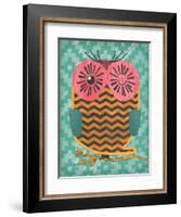 Owltastic-Ashley Sta Teresa-Framed Art Print