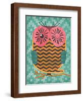 Owltastic-Ashley Sta Teresa-Framed Art Print