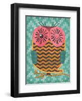 Owltastic-Ashley Sta Teresa-Framed Art Print