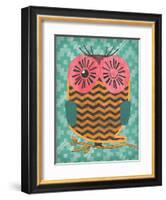 Owltastic-Ashley Sta Teresa-Framed Art Print