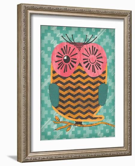 Owltastic-Ashley Sta Teresa-Framed Art Print