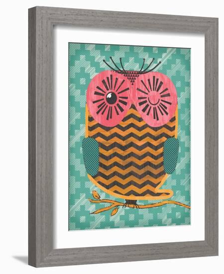 Owltastic-Ashley Sta Teresa-Framed Art Print