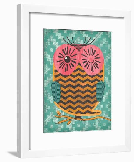 Owltastic-Ashley Sta Teresa-Framed Art Print