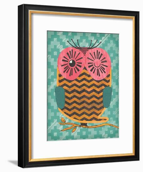 Owltastic-Ashley Sta Teresa-Framed Art Print