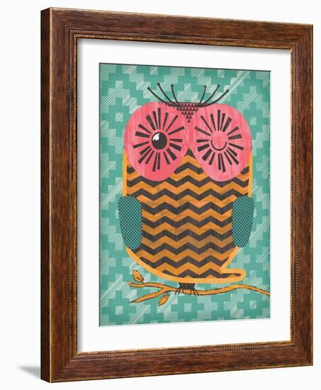 Owltastic-Ashley Sta Teresa-Framed Art Print