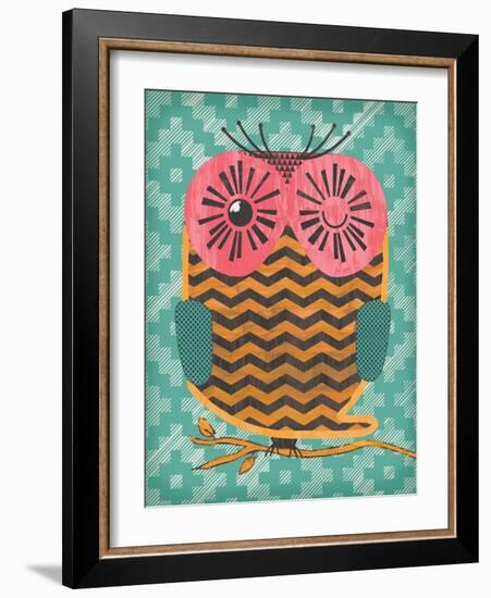 Owltastic-Ashley Sta Teresa-Framed Art Print