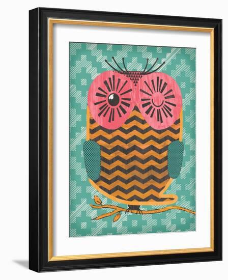 Owltastic-Ashley Sta Teresa-Framed Art Print