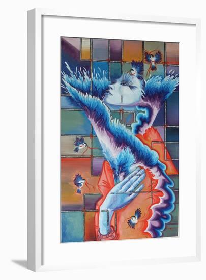 Owners of the Feather, 2015-Irina Corduban-Framed Giclee Print