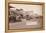 Ox Teams in the Dakota Territory-John C.H. Grabill-Framed Stretched Canvas