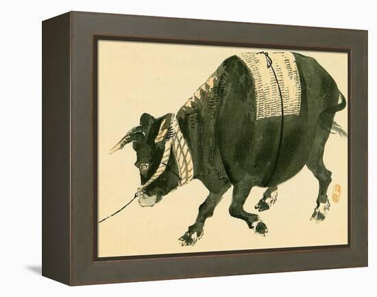 Ox-Bairei Kono-Framed Premier Image Canvas