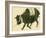 Ox-Bairei Kono-Framed Giclee Print