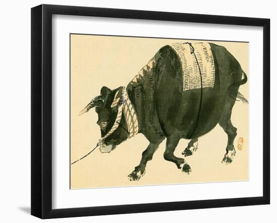 Ox-Bairei Kono-Framed Giclee Print