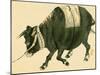 Ox-Bairei Kono-Mounted Giclee Print