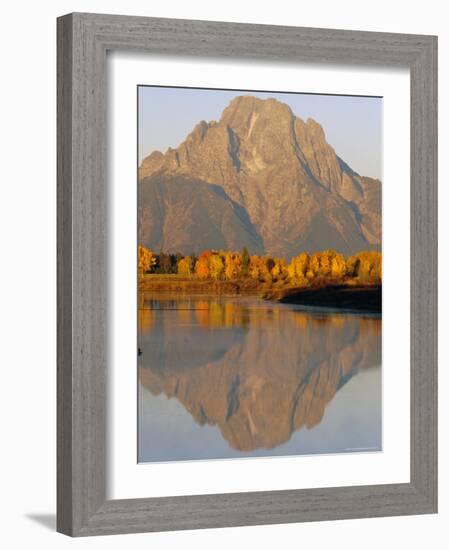 Oxbow Bend, Snake River and Tetons, Grand Tetons National Park, Wyoming, USA-Roy Rainford-Framed Photographic Print