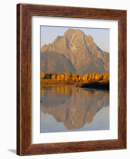 Oxbow Bend, Snake River and Tetons, Grand Tetons National Park, Wyoming, USA-Roy Rainford-Framed Photographic Print