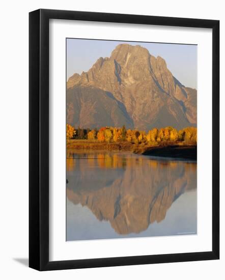 Oxbow Bend, Snake River and Tetons, Grand Tetons National Park, Wyoming, USA-Roy Rainford-Framed Photographic Print