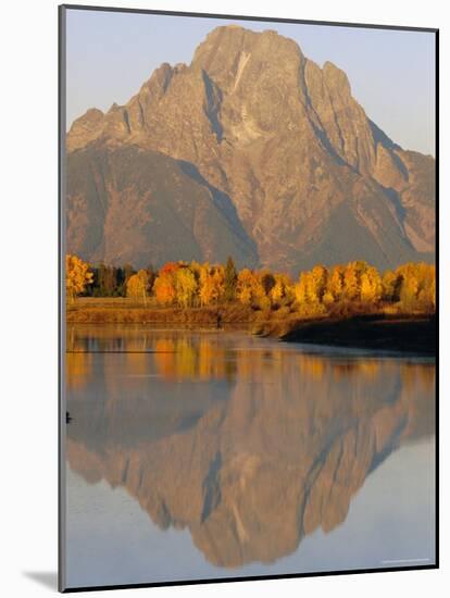 Oxbow Bend, Snake River and Tetons, Grand Tetons National Park, Wyoming, USA-Roy Rainford-Mounted Photographic Print