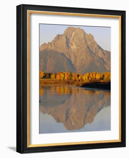 Oxbow Bend, Snake River and Tetons, Grand Tetons National Park, Wyoming, USA-Roy Rainford-Framed Photographic Print