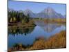 Oxbow Bend, Snake River and Tetons, Grand Tetons National Park, Wyoming, USA-Roy Rainford-Mounted Photographic Print