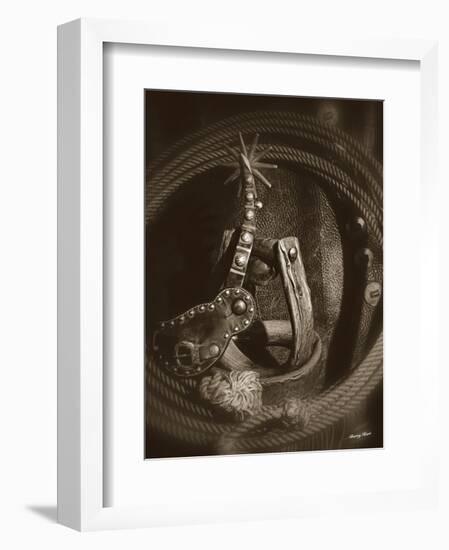 Oxbows and Yuma Spur-Barry Hart-Framed Art Print