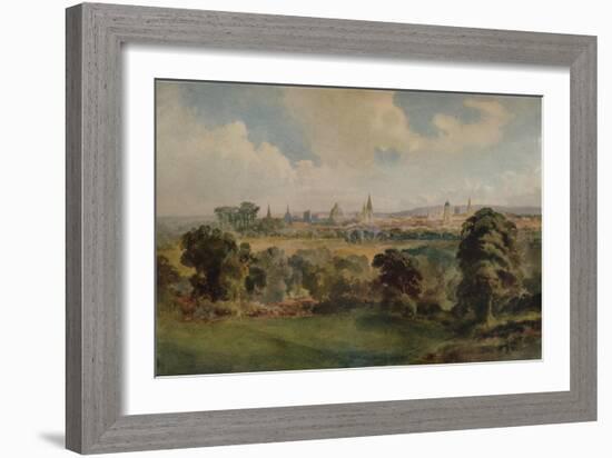 'Oxford', c1903, (1938)-Richard Henry Wright-Framed Giclee Print