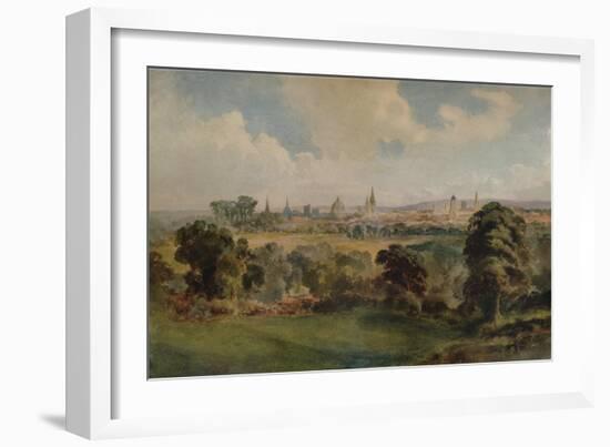 'Oxford', c1903, (1938)-Richard Henry Wright-Framed Giclee Print