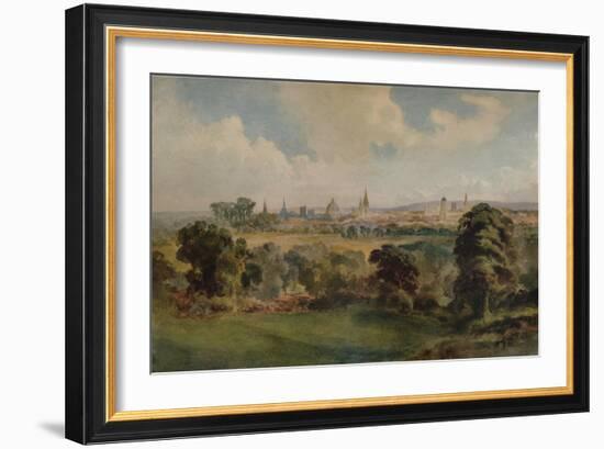 'Oxford', c1903, (1938)-Richard Henry Wright-Framed Giclee Print