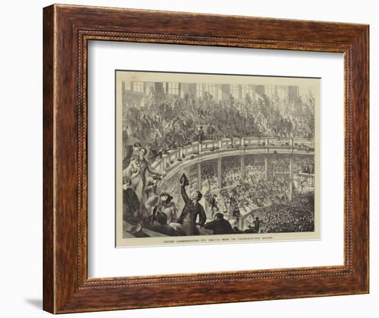 Oxford Commemoration, the Theatre from the Undergraduates' Gallery-null-Framed Giclee Print