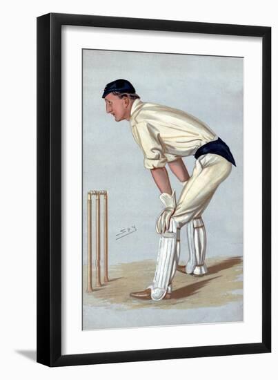 'Oxford Cricket', 1889-Sir Leslie Matthew Ward-Framed Giclee Print