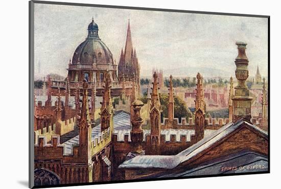Oxford, Dreaming Spires-William Matthison-Mounted Photographic Print