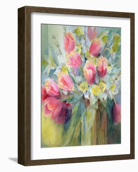 Oxford Elite Narcissus, Ice Follies-Karen Armitage-Framed Giclee Print