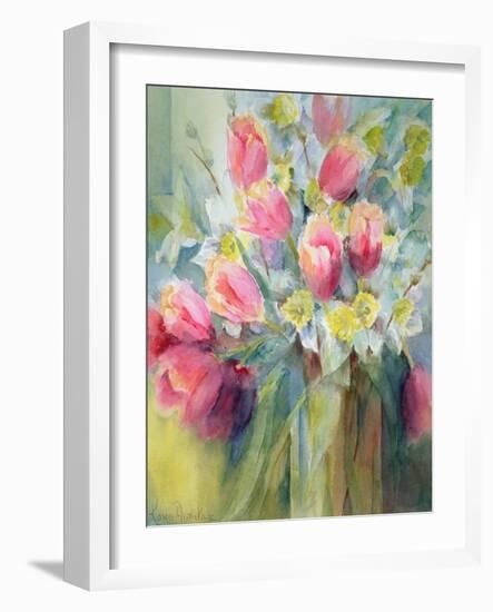 Oxford Elite Narcissus, Ice Follies-Karen Armitage-Framed Giclee Print