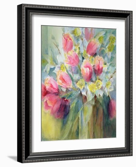 Oxford Elite Narcissus, Ice Follies-Karen Armitage-Framed Giclee Print