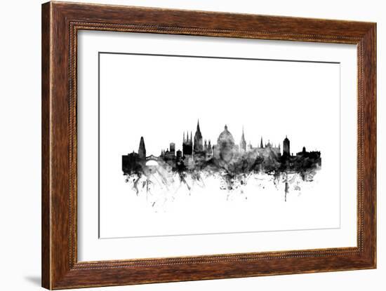 Oxford England Skyline-Michael Tompsett-Framed Art Print