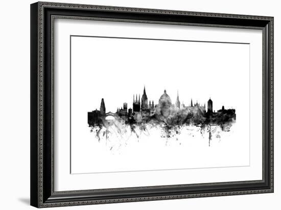 Oxford England Skyline-Michael Tompsett-Framed Art Print