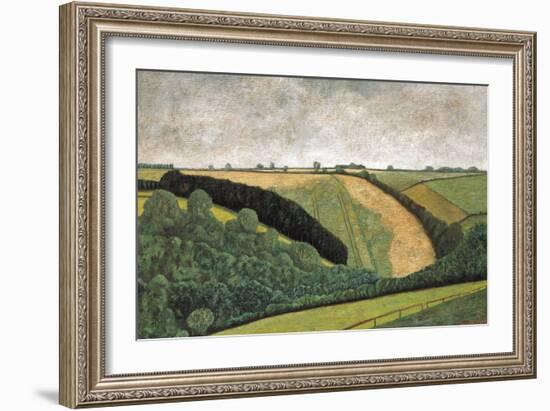 Oxford Landscape II, 1995-Pedro Diego Alvarado-Framed Giclee Print