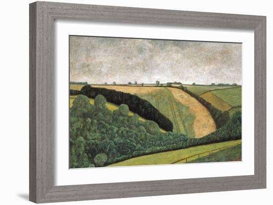 Oxford Landscape II, 1995-Pedro Diego Alvarado-Framed Giclee Print