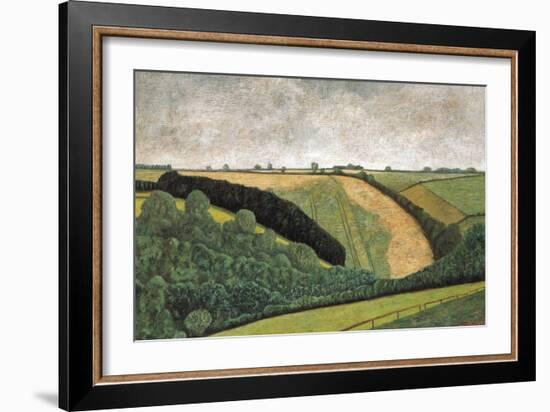 Oxford Landscape II, 1995-Pedro Diego Alvarado-Framed Giclee Print