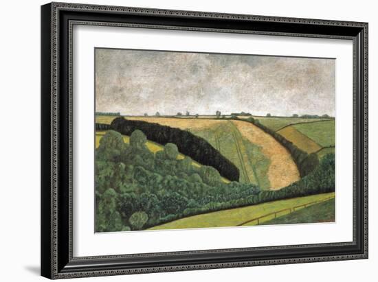 Oxford Landscape II, 1995-Pedro Diego Alvarado-Framed Giclee Print