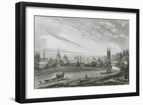 Oxford, Oxfordshire-W Whessell-Framed Art Print