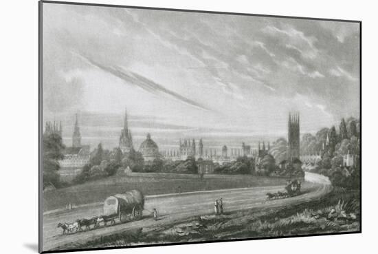 Oxford, Oxfordshire-W Whessell-Mounted Art Print