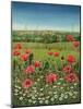 Oxford / Poppies, 1983-Frances Broomfield-Mounted Giclee Print