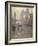 Oxford Road, Manchester, 1910 (Oil on Canvas)-Adolphe Valette-Framed Giclee Print