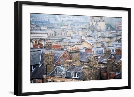 Oxford Rooftops, Oxford, Oxfordshire, England, United Kingdom, Europe-John Alexander-Framed Photographic Print