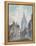 Oxford: St Mary's from Oriel Lane, 1792-1793-J. M. W. Turner-Framed Premier Image Canvas