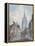 Oxford: St Mary's from Oriel Lane, 1792-1793-J. M. W. Turner-Framed Premier Image Canvas