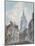 Oxford: St Mary's from Oriel Lane, 1792-1793-J. M. W. Turner-Mounted Giclee Print